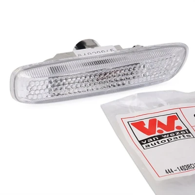 Billede af VAN WEZEL 0646916 Blinklys hvid foran til højre, sideinstallation uden lampeholder BMW: 3 Coupe, Sedan, Touring