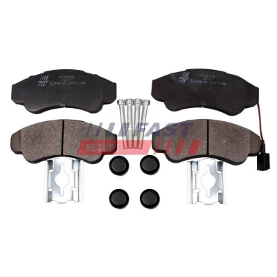 Billede af FAST FT29522 Bremseklodser foraksel med indbygget slidsensor FORD: Transit Mk6 Van, Bus, Ladvogn/Chassis