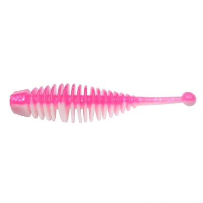 Billede af Berkley Powerbait Power Naiad Softbait 30mm Pink/White Shad