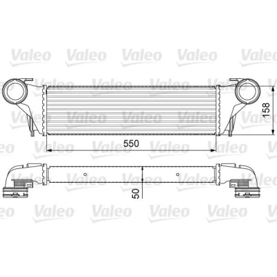 Billede af VALEO 818618 Intercooler uden EGR ventil