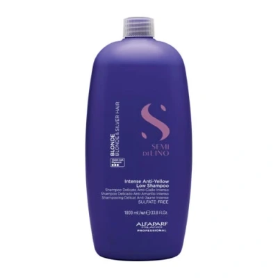 Billede af Alfaparf Milano Semi Di Lino Blonde Intense Anti Yellow Low Sølv shampoo 1000 ml