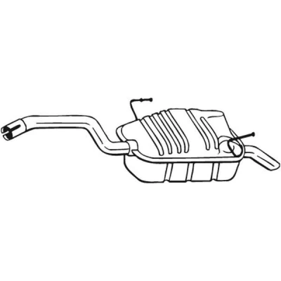 Billede af BOSAL 190 905 Lydpotte