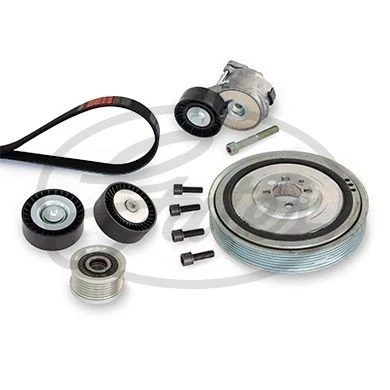Billede af GATES K336PK1708 Kileribberem Med krumtapakselremskive, friløbsremskive ThermalPro FIAT: Doblo II Van / Stationcar