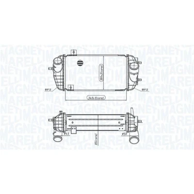 Billede af Ladeluftkøler MAGNETI MARELLI 351319205770