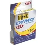 Billede af Dymo D1 tape 9mm x 7 mtr., sort/klar