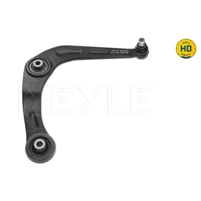 Billede af MEYLE 11 16 050 0007/HD Bærearm Quality med bære /styreled, gummileje nede, højre foraksel krydsarm Stål PEUGEOT: 206 Hatchback, 206+ Hatchback