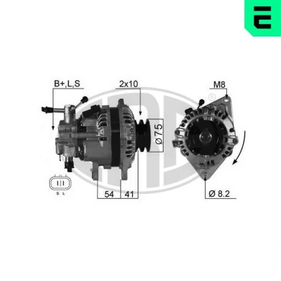 Billede af ERA 210331A Generator 14V 75A