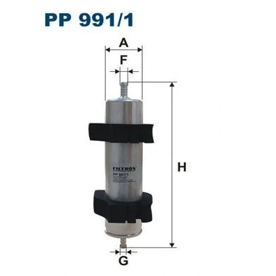 Billede af FILTRON PP 991/1 Brændstoffilter Ledningsfilter 10 8 AUDI: Q5