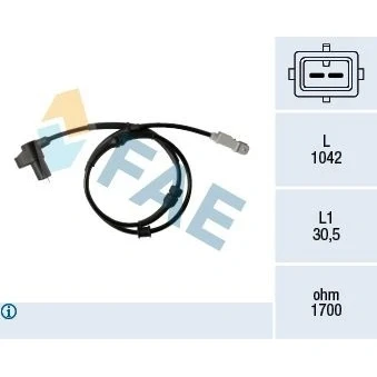 Billede af ABS Sensor FAE 78347