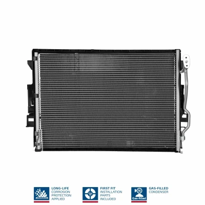Billede af NISSENS 940137 Kondensator uden tørrer Aluminium 690 R 134a MERCEDES BENZ: S klasse Sedan