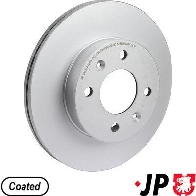 Billede af JP GROUP 3563101200 Bremseskiver foraksel 241 19 4 ventileret coatet HYUNDAI: Getz