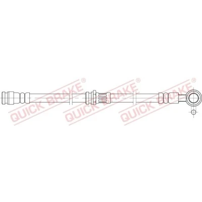 Billede af QUICK BRAKE 58.847 Bremseslange 463