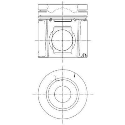 Billede af KOLBENSCHMIDT 99496600 Motor Stempel 127