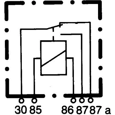 Billede af HELLA 4RD 933 332 051 Relæ, arbejdsstrøm