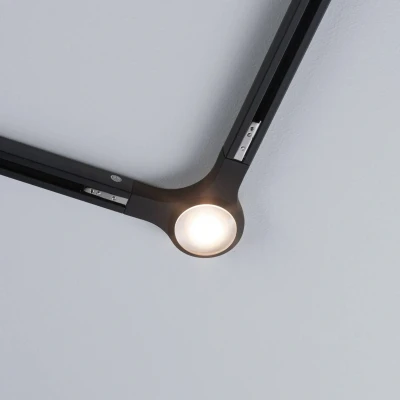 Billede af Paulmann URail L stik LED lampe 827 sort