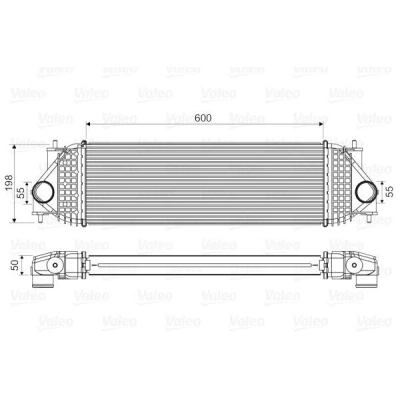Billede af VALEO 818662 Intercooler uden EGR ventil SUZUKI: Grand Vitara 2 SUV