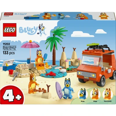 Billede af Blueys familie biltur til stranden