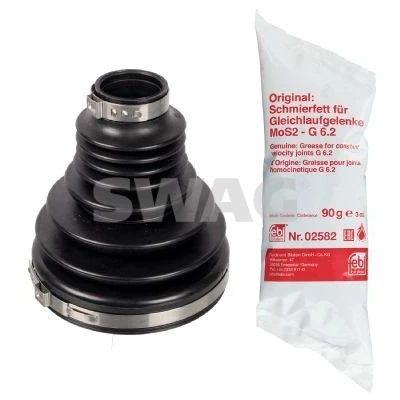 Billede af SWAG 33 10 1434 Drivakselmanchet foraksel, gearkasse monteret Termoplast FORD: Transit Mk6 Van, V363 Van