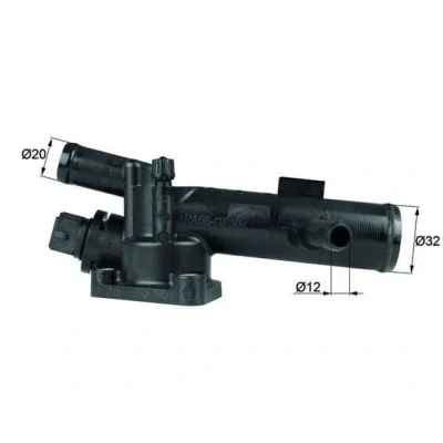 Billede af MAHLE ORIGINAL TI 39 89 Termostat med pakning RENAULT: CLIO 2, 3, MEGANE 2 Kombi, NISSAN: MICRA 3