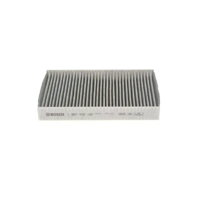 Billede af BOSCH 1 987 432 197 Kabinefilter Aktivkulfilter 230 160 30 RENAULT: CLIO 2, Megane I Grandtour