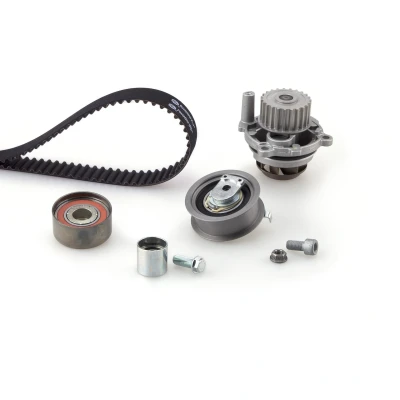Billede af GATES KP15616XS vandpumpe + Tandremssæt med Tru Power VOLKSWAGEN: Golf 5, Touran I, AUDI: A4 B6 Avant, A3 Sportback, Sedan