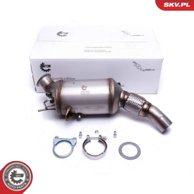 Billede af ESEN SKV 62SKV500 Partikelfilter Cordierit BMW: 5 Touring, 3 Sedan