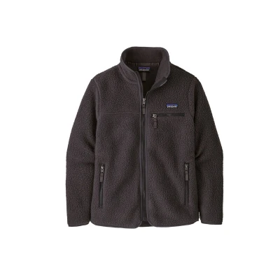 Billede af Patagonia Retro PILE Fleecejakke, Dame, Størrelse: Small, Schwarz