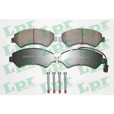 Billede af LPR 05P1288 Bremseklodser med skruer FIAT: Ducato III Ladvogn / Chassis, Bus, Van, PEUGEOT: Boxer Bus
