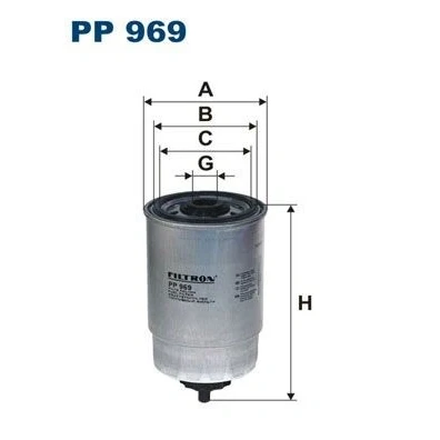 Billede af Brændstof filter FILTRON PP 969