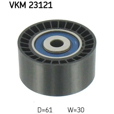Billede af SKF VKM 23121 Medløberhjul, tandrem CITROËN: C4 II Cactus, C3 III, DS3 Hatchback, FORD: Galaxy Mk2 MPV, PEUGEOT: 208 I Hatchback