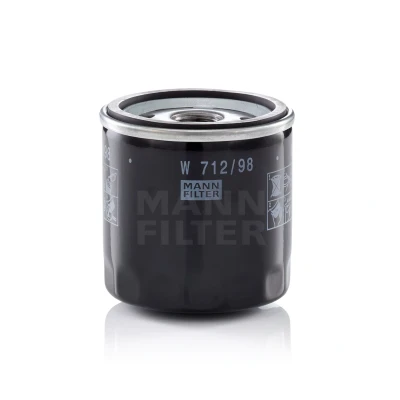 Billede af MANN filter W 712/98 Oliefilter 3/4 16 UNF 1B med en returløbs stop ventil Påskruet