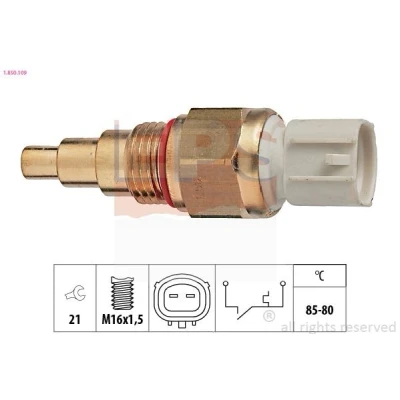 Billede af EPS 1.850.109 Temperaturkontakt, kølerventilator M16x1,5 Made in Italy OE Equivalent
