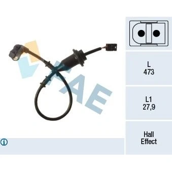 Billede af ABS Sensor FAE 78490