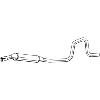 Billede af BOSAL 285 381 Midterste Lyddæmper LAND ROVER: Freelander I SUV