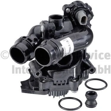 Billede af PIERBURG 7.07856.08.0 Vandpumpe med temperaturføler, pakning termostat, kølemiddelregulator mekanisk VOLKSWAGEN: GOLF 6, Multivan 5 (7HM