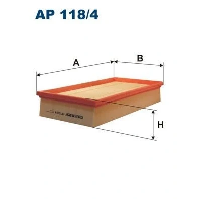 Billede af Luftfilter FILTRON AP 118/4