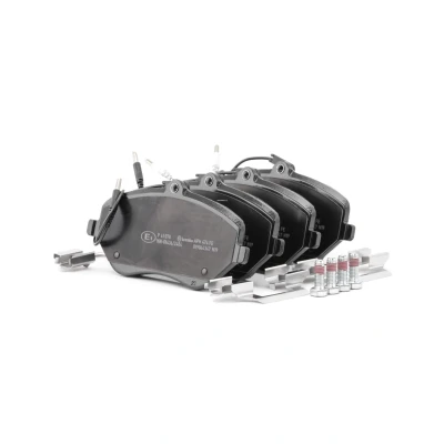 Billede af BREMBO P 61 078 Bremseklodser Inkl. slidadvarselskontakt med bremsecaliperskruer tilbehør PEUGEOT: 407 SW, Sedan, 607 Sedan