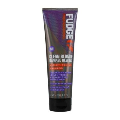 Billede af Fudge Clean Blonde Damage Rewind Violet Toning Shampoo 250 ml