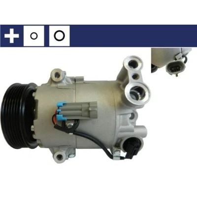 Billede af MAHLE ORIGINAL ACP 156 000S Kompressor CVC6 12 PAG 46 R 134a med tætningsring OPEL: Astra J Sports Tourer, Hatchback