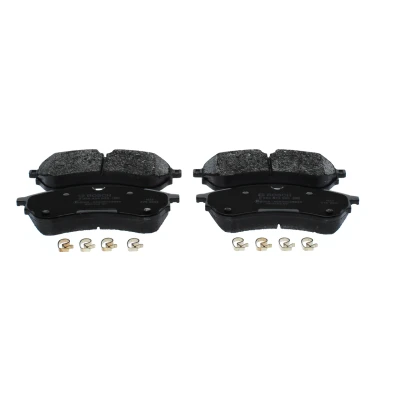Billede af BOSCH 0 986 424 929 Bremseklodser Low Metallic med anti knirke plade, monteringsvejledning fjeder VOLKSWAGEN: Crafter Van