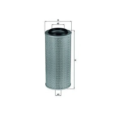 Billede af MAHLE ORIGINAL LX 275 Luftfilter 337,0 150,0 Filterindsats MAN: TGX, NISSAN: Patrol Hardtop, IVECO: DAILY 2 Pritsche/Fahrgestell