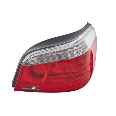 Billede af HELLA 2VP 009 425 121 Baglygter højre LED, P21W, W16W 12 gennemsigtig, Rød med pærer pærefatning BMW: 5 Sedan