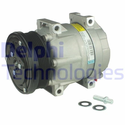 Billede af DELPHI TSP0155953 Kompressor V5 PAG 46 med kompressorolie CHEVROLET: Aveo / Kalos Hatchback