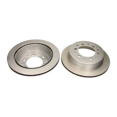 Billede af QUARO QD3878 Bremseskiver bagaksel 312 18 6 140 indvendigt ventileret lakeret, coatet uden hjulnav, hjulbolte TOYOTA: Land Cruiser 80