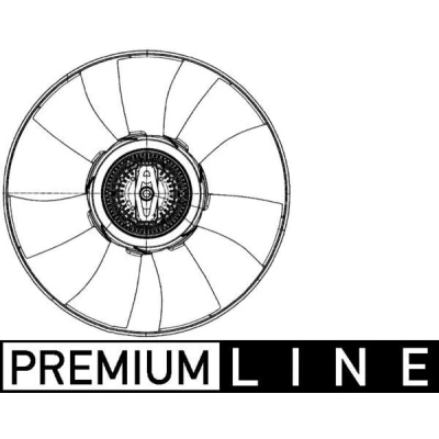 Billede af MAHLE ORIGINAL CFF 500 000P Køleventilator 428 termisk
