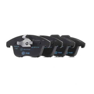 Billede af HELLA 8DB 355 012 891 Bremseklodser Ikke forberedt til slidindikator FORD: S Max Mk1, MONDEO 4 Turnier, Mk2, VOLVO: V60 I, V70 3, S80 II