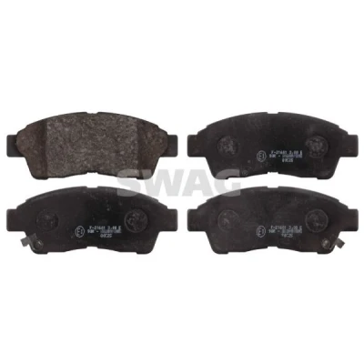 Billede af SWAG 81 91 6616 Bremseklodser foraksel med akustisk advarsel for slid TOYOTA: Corolla VIII Compact, Liftback, VII Compact