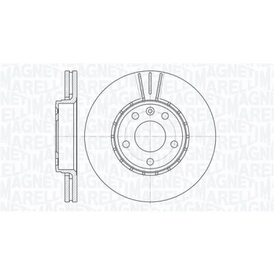 Billede af MAGNETI MARELLI 361302040164 Bremseskiver 305, 305 28 5 72 indvendigt ventileret RENAULT: TRAFIC 2 Kasten, Bus, OPEL: Vivaro A Combi