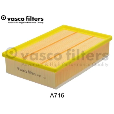 Billede af DAVID VASCO A716 Luftfilter 57mm 180mm 281mm rektangulær Filterindsats med forfilter FORD: Transit Mk7 Van, Ladvogn / Chassis