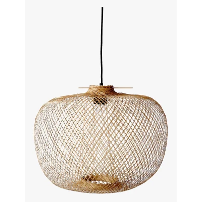 Billede af Bloomingville lampe bambus natur